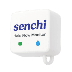 Ultrasonic clamp-on water flow monitor